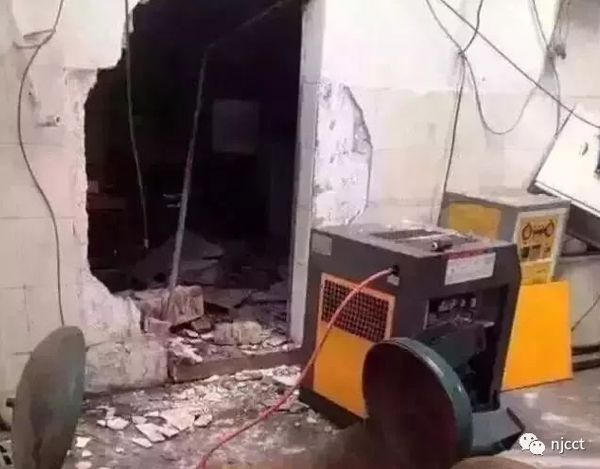 惨烈！劣质空压机导致爆炸-3